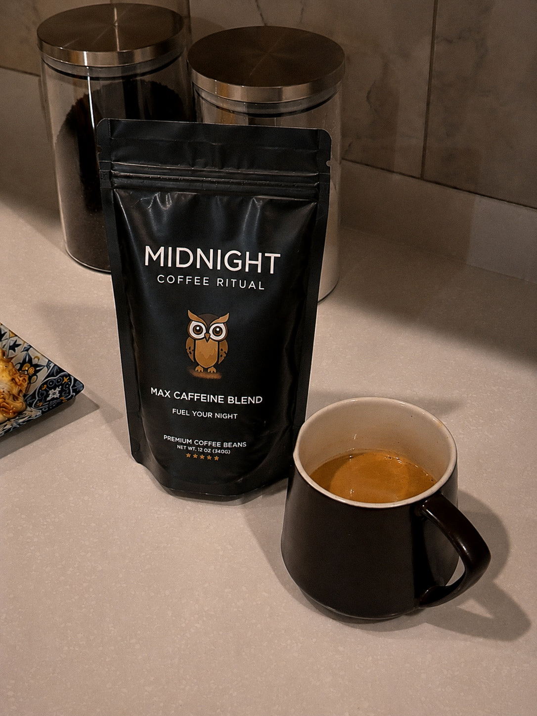Midnight Coffee Ritual™ | Max Caffeine Blend (12oz)