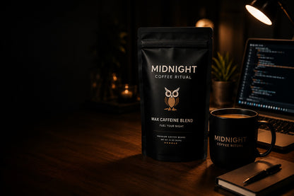 Midnight Coffee Ritual™ | Max Caffeine Blend (12oz)
